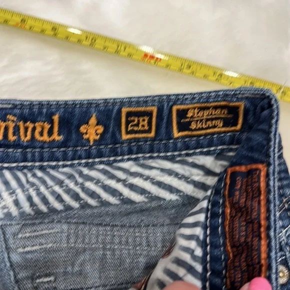 Rock revival Steffen skinny jeans, size 28/30 - Picture 15 of 17